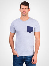 Load image into Gallery viewer, Light Grey & Navy