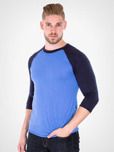 Load image into Gallery viewer, Heather Lake Blue & Navy