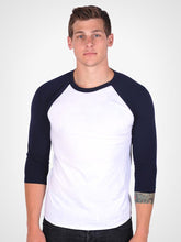 Load image into Gallery viewer, White & Navy