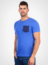 Load image into Gallery viewer, Heather Blue &amp; Navy
