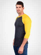 Load image into Gallery viewer, Heather Black &amp; Gold
