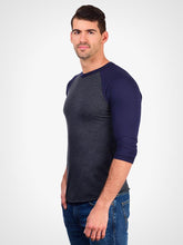 Load image into Gallery viewer, Heather Black &amp; Navy
