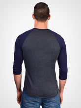 Load image into Gallery viewer, Heather Black &amp; Navy
