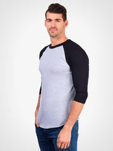 Load image into Gallery viewer, Heather Grey &amp; Black
