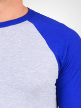 Load image into Gallery viewer, Heather Grey &amp; Lapis
