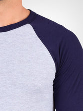 Load image into Gallery viewer, Heather Grey &amp; Navy
