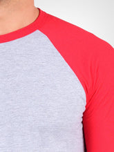 Load image into Gallery viewer, Heather Grey &amp; Red
